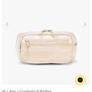 Terra Small Sling Bag in White Sands